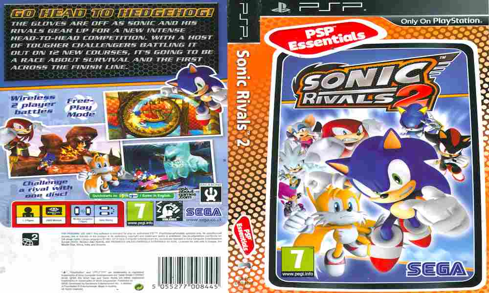 Игра Sonic Rivals 2 EESENTIALS, Sony PSP, 178-82, Баград.рф